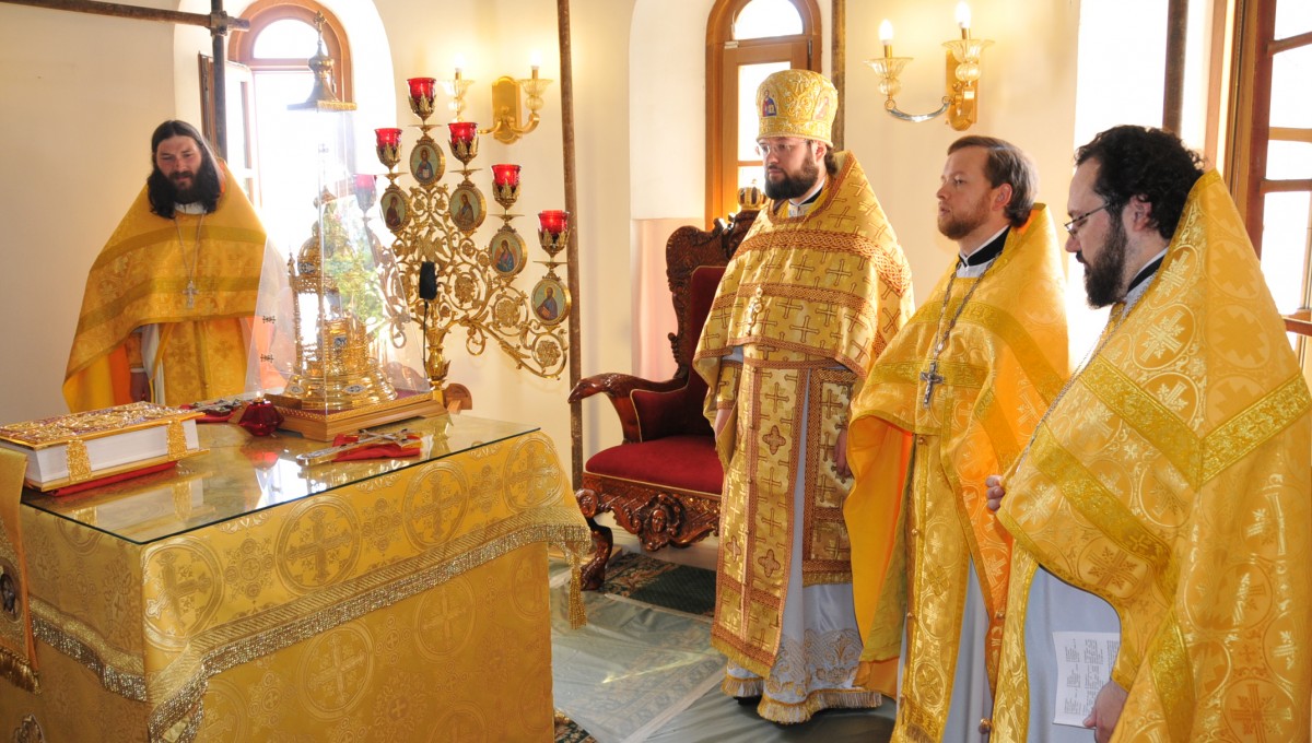 Богослужение в праздник Рождества Иоанна Крестителя