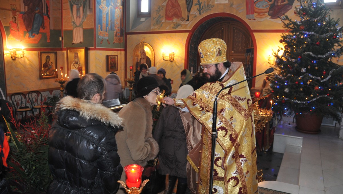 Литургия в Неделю святых праотец