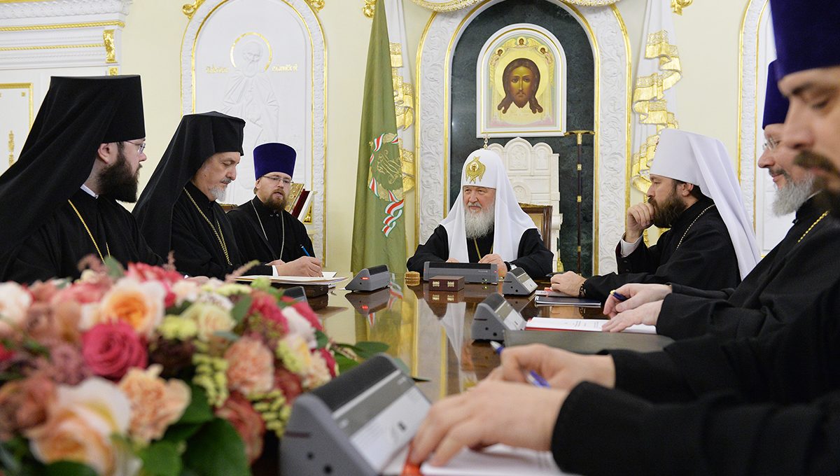 Святейший Патриарх Кирилл встретился с представителем Константинопольского Патриархата