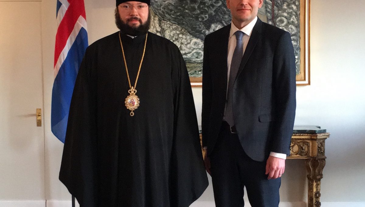 Епископ Антоний встретился с Президентом Исландии