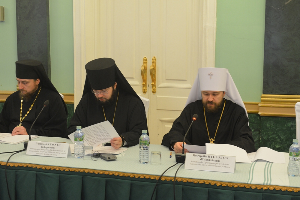 Заседание рабочей группы Русской Православной Церкви и Римско-Католической Церкви Италии