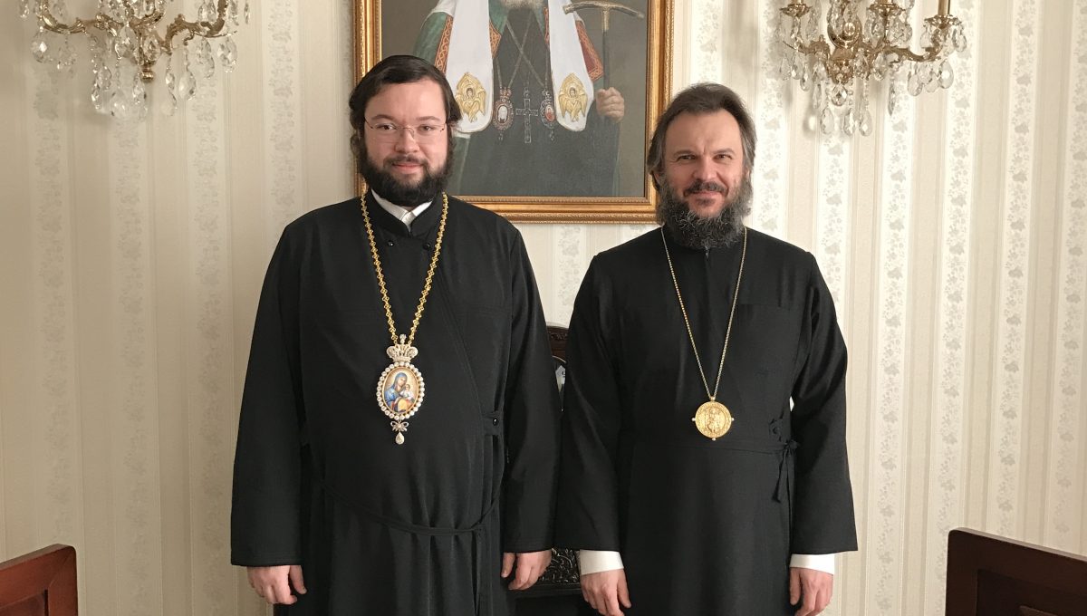Встреча с ректором Санкт-Петербургской духовной академии