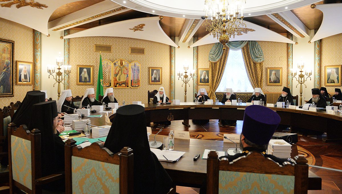 Состоялось заседание Высшего Церковного Совета