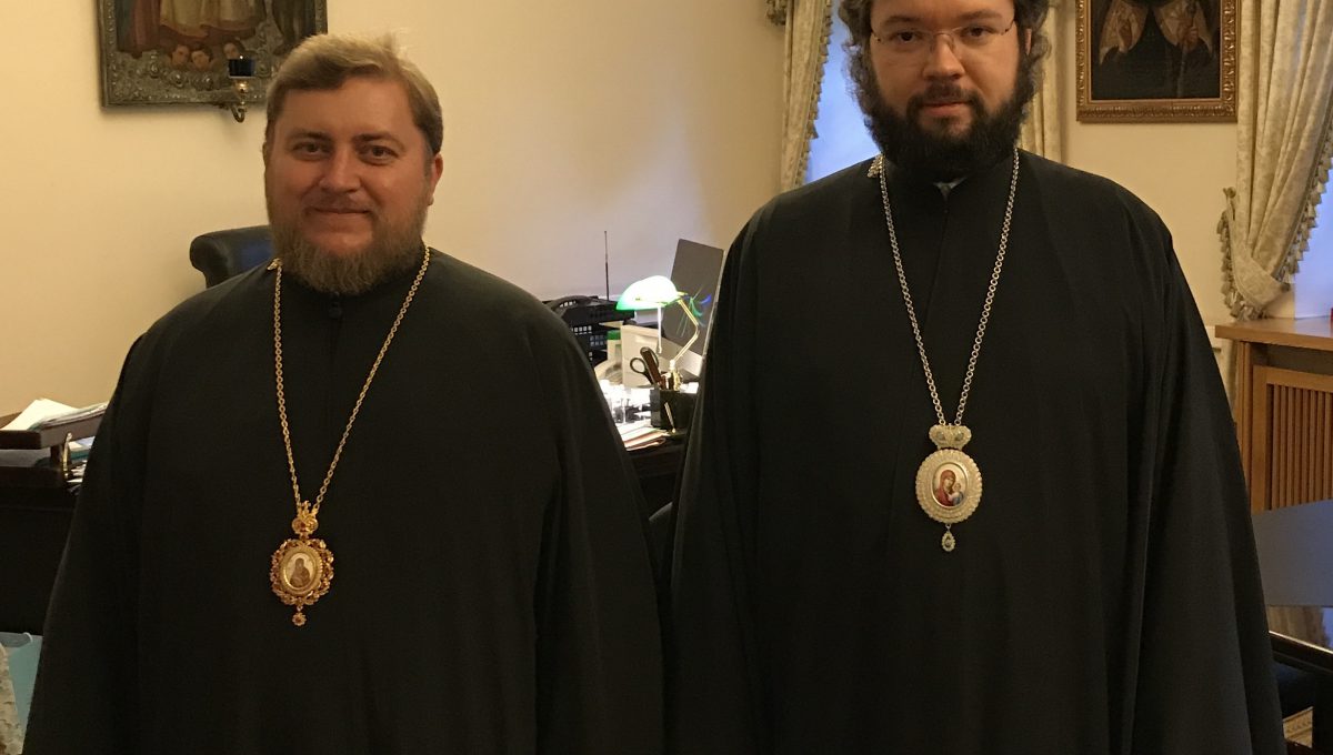 Епископ Богородский Матфей встретился с руководителем Управления по зарубежным учреждениям