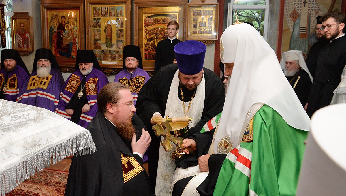 Епископ Богородский Матфей принял участие в наречении архимандрита Феодорита (Тихонова) во епископа Скопинского