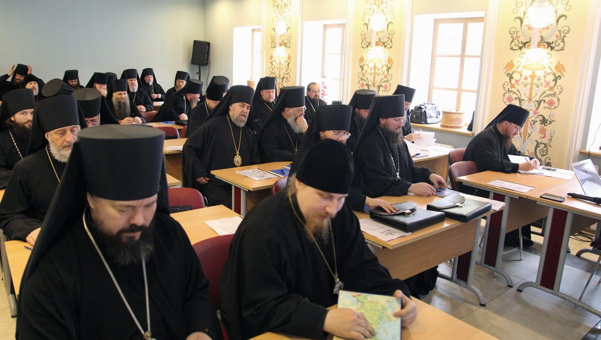 В Новоспасском монастыре начались Курсы повышения квалификации для новопоставленных архиереев
