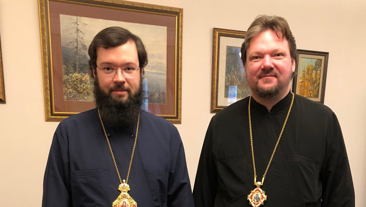 В Москве состоялась рабочая встреча епископа Богородского Иоанна и архиепископа Венского и Будапештского Антония