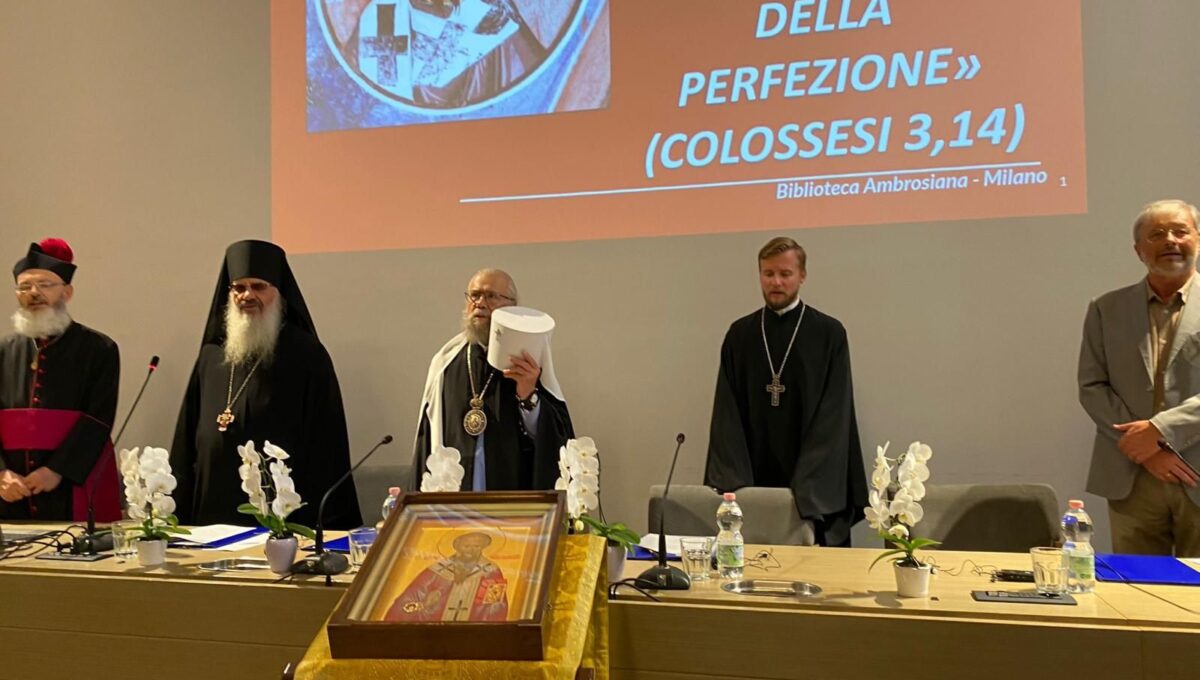 Настоятель выступил с докладом на международной богословской конференции в Милане